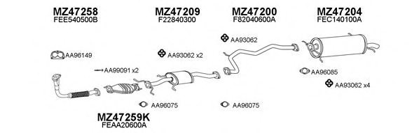 VENEPORTE 470018 Exhaust System
